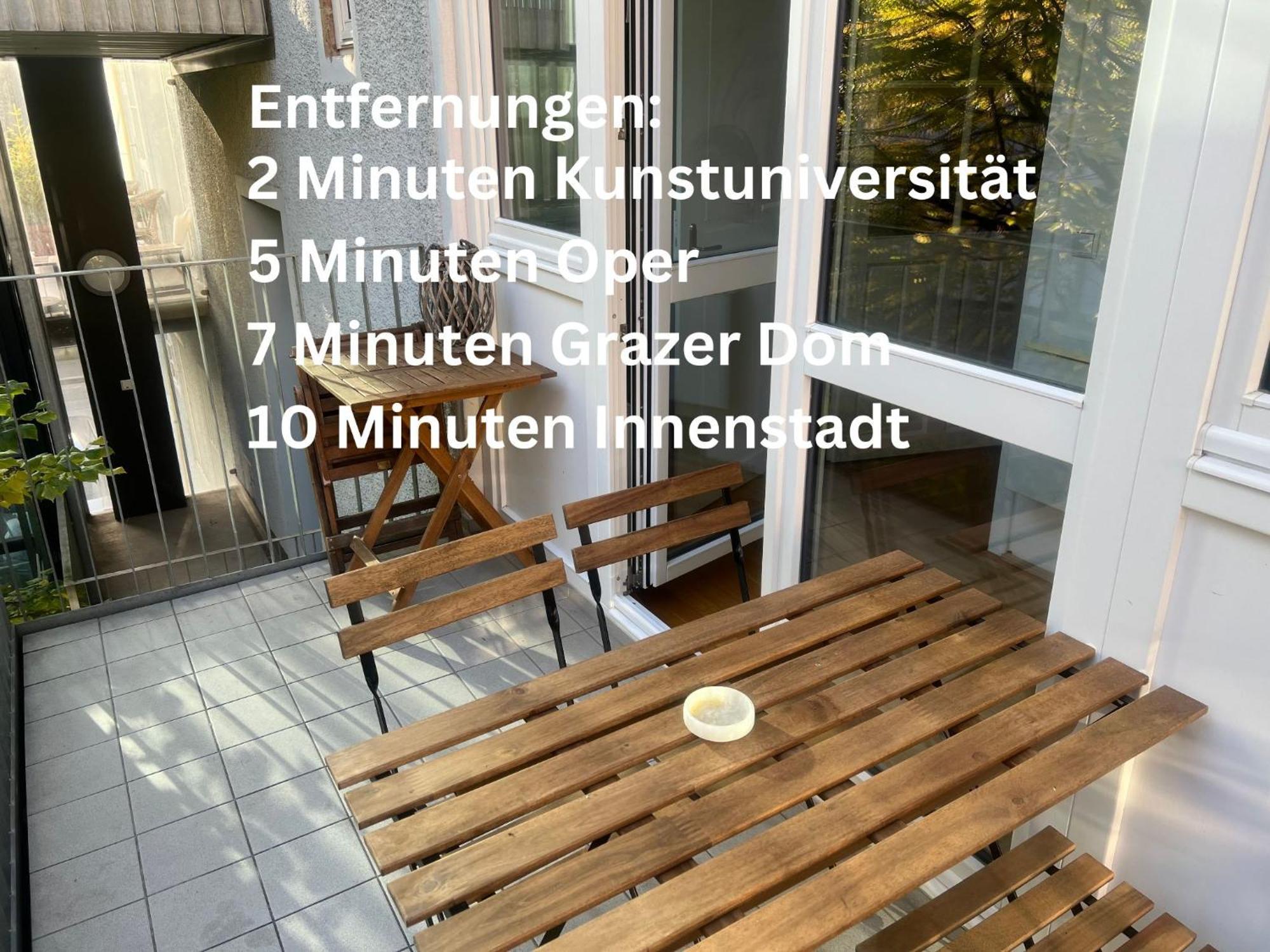 Ferienwohnung Wohnen Im Herzen Von Graz Exterior foto